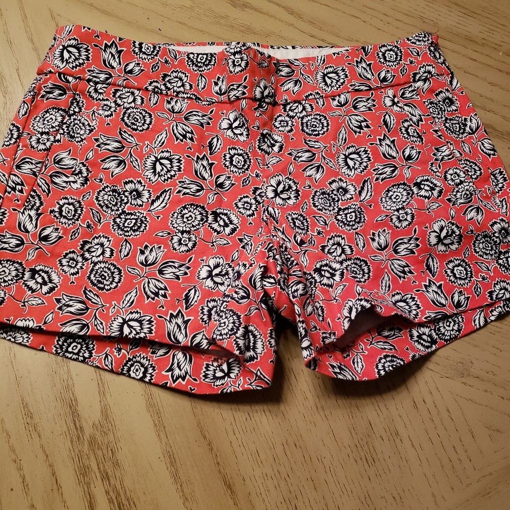 J. CREW factory printed shorts